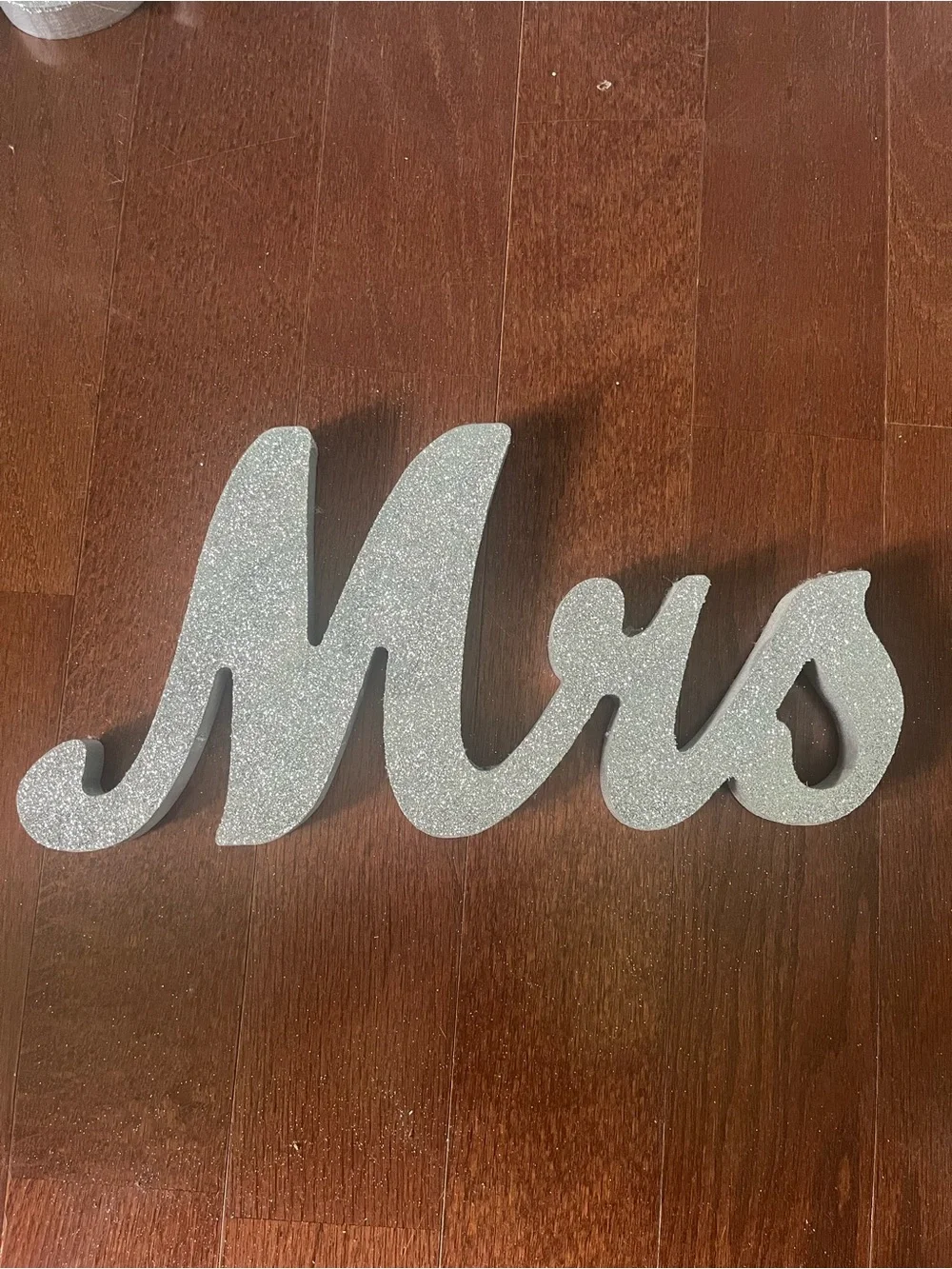 Hobby Lobby Silver Glitter 